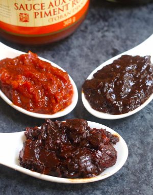 Doubanjiang is a Chinese bean paste with savory and sometimes spicy accents that makes many popular Chinese stir-fry recipes. Learn about the different types of Doubanjiang, how to use it, recommended brands, substitutes and more!