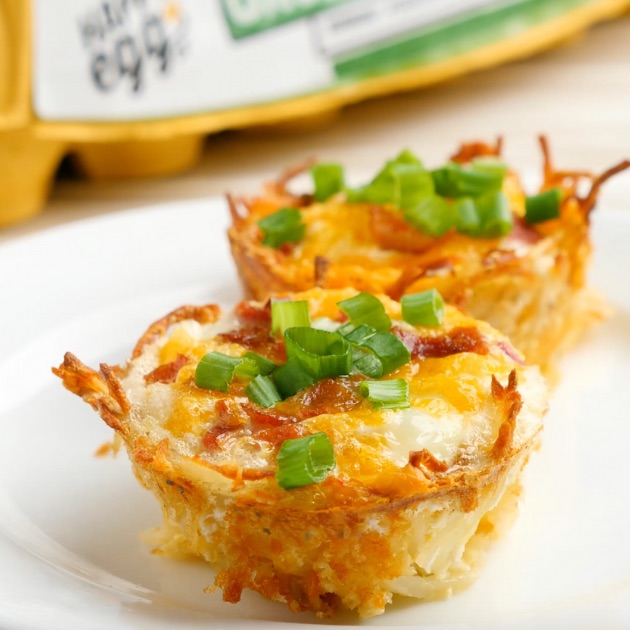 Hash Brown Egg Nests are the perfect grab-and-go breakfast idea you can easily make with a few simple ingredients