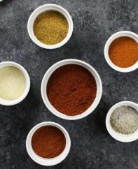 Homemade Fajita Seasoning using six simple ingredients, a kitchen staple you can make in 5 minutes