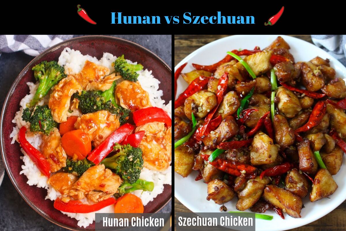 a complete guide on the differences between Hunan Chicken and Szechuan Chicken. It will help you to understand all the differences so that you can order or make the right dish that you’ll enjoy! 