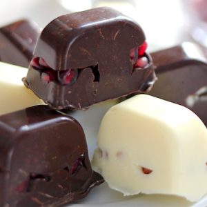 These Ice Cube Tray Chocolates are perfect DIY candy for Valentines Day