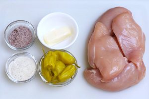 Ingredients for Mississippi Chicken