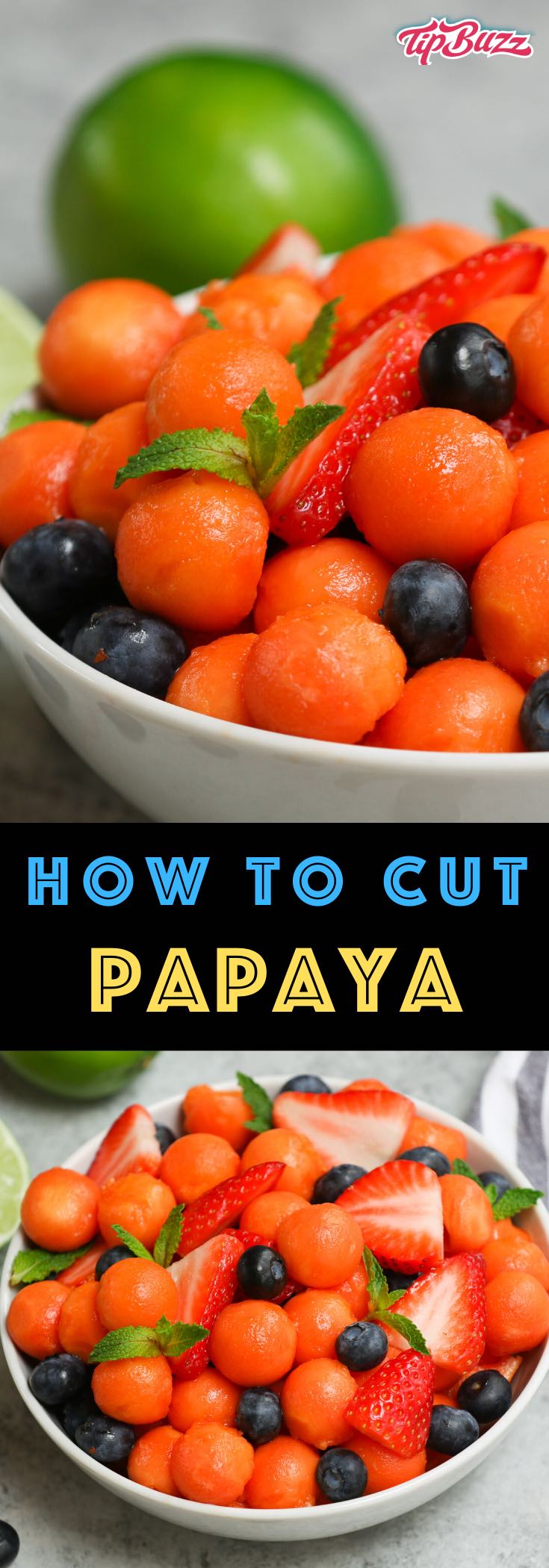 Learn how to cut and eat papaya so you can enjoy this nutritious tropical fruit! It's packed with health benefits and is a great snack or addition to fruit salads, smoothies, desserts and more.