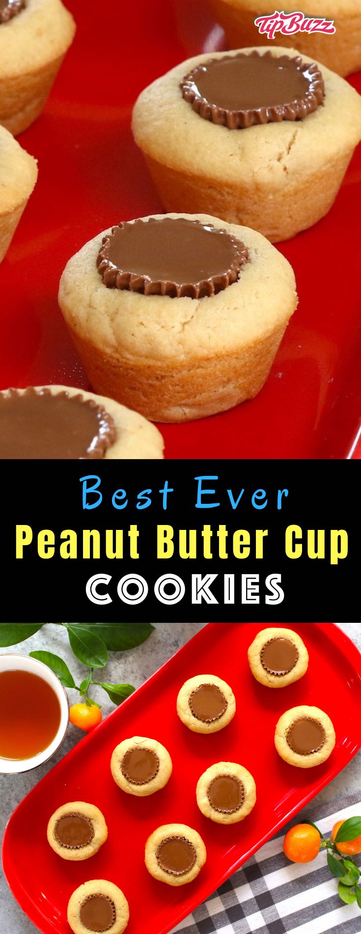 Peanut Butter Cup Cookies are chewy and melt-in-your-mouth peanut butter cookies stuffed with a mini Reese’s peanut butter cup. It’s easy to make and great for special occasions such as Christmas. 