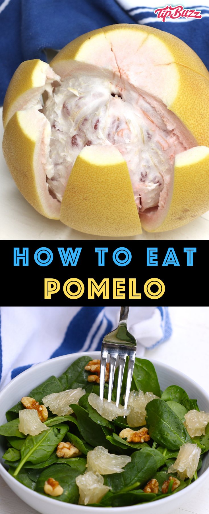 Pomelo is a large citrus fruit with a refreshing sweet and mild taste. Here we cover what is a pomelo, some of its health benefits and how it compares to grapefruit. We also explain different ways to eat pomelo.