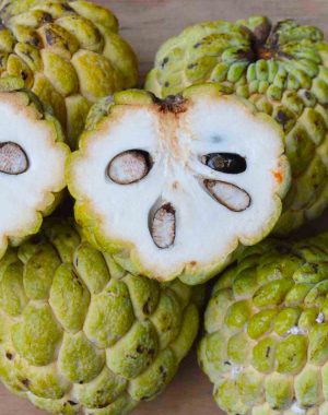 If you’re looking to try a new and unusual tropical fruit, you may want to check out the Sugar Apple. Also known as custard apples or sweet sop, this tasty fruit is quite common in West Indian countries such as Jamaica, as well as South and Central America.
