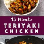The easiest, most unbelievably delicious Teriyaki Chicken with Rice Bowls. And it’ll be on your dinner table in just 15 minutes. It’s much better than takeout! All you need is only a few ingredients: chicken breast, soy sauce, cider vinegar, honey and cornstarch. One of the best Asian dinner ideas! Served with rice and broccoli. Quick and easy dinner recipe. Video recipe. | Tipbuzz.com